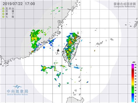 有沒有下雨|學會看懂「雷達回波圖」：立刻看懂哪裡在下雨、即時。